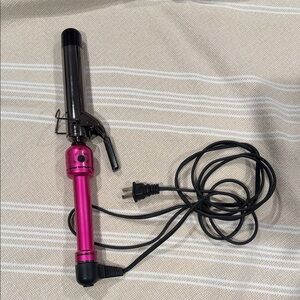 Pink and Black Curling Iron